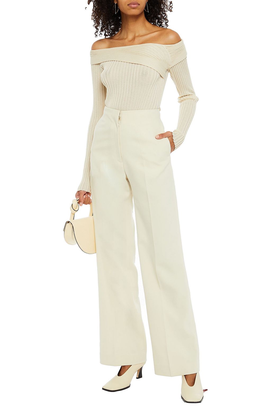 GIA STUDIOS Crepe wide-leg pants