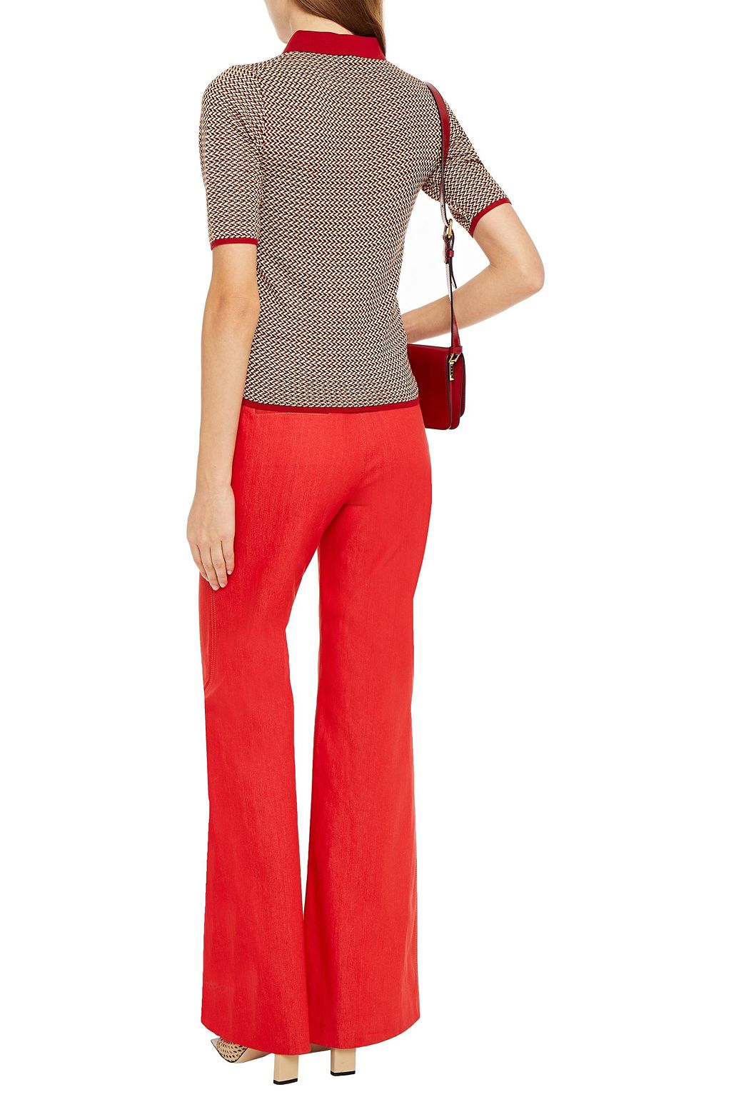 ROSETTA GETTY Woven flared pants