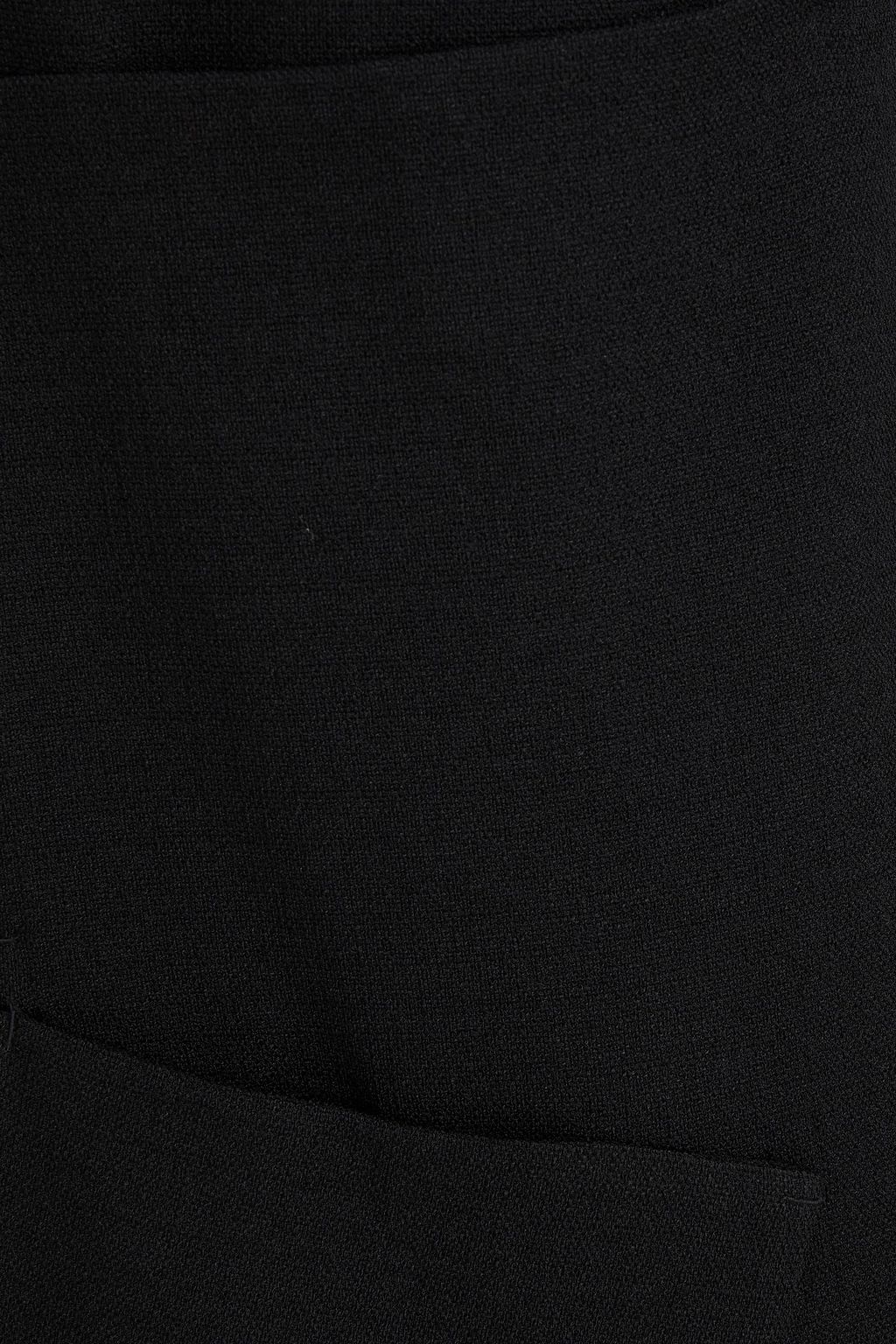 GIA STUDIOS Cutout slub woven mini dress