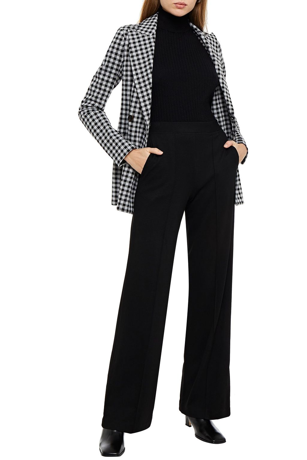 ROSETTA GETTY Stretch-ponte straight-leg pants