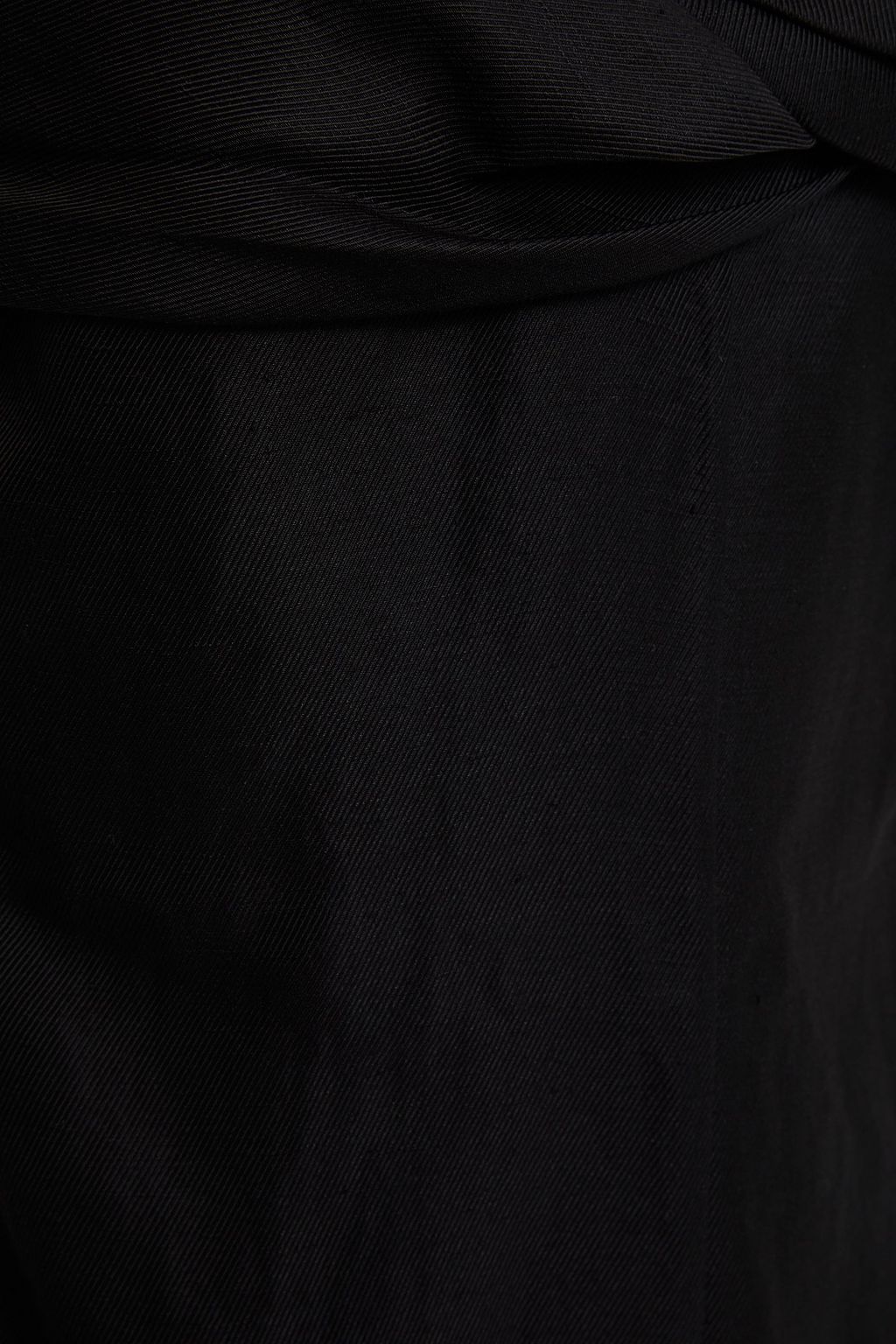 GIA STUDIOS Twist-front twill top