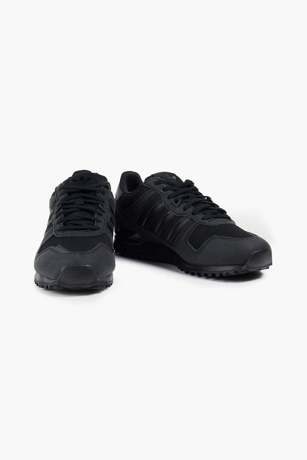 ADIDAS ORIGINALS Mesh-paneled felt running sneakers