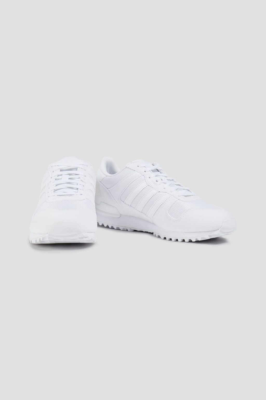 ADIDAS ORIGINALS Mesh-paneled felt running sneakers