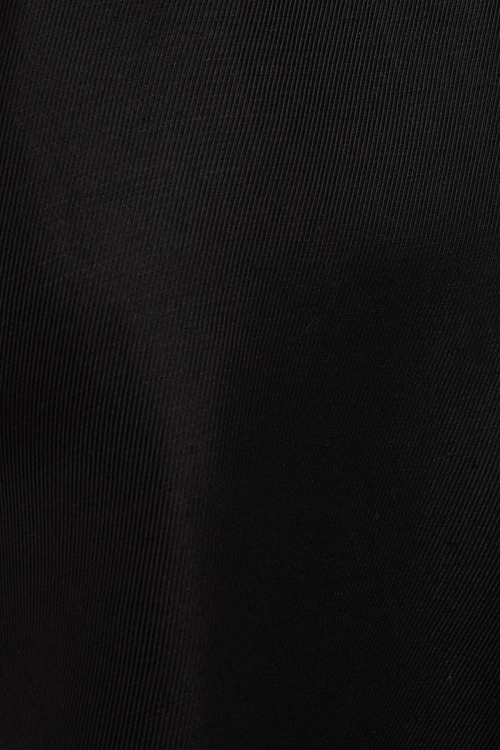 GIA STUDIOS Open-back twill halterneck top