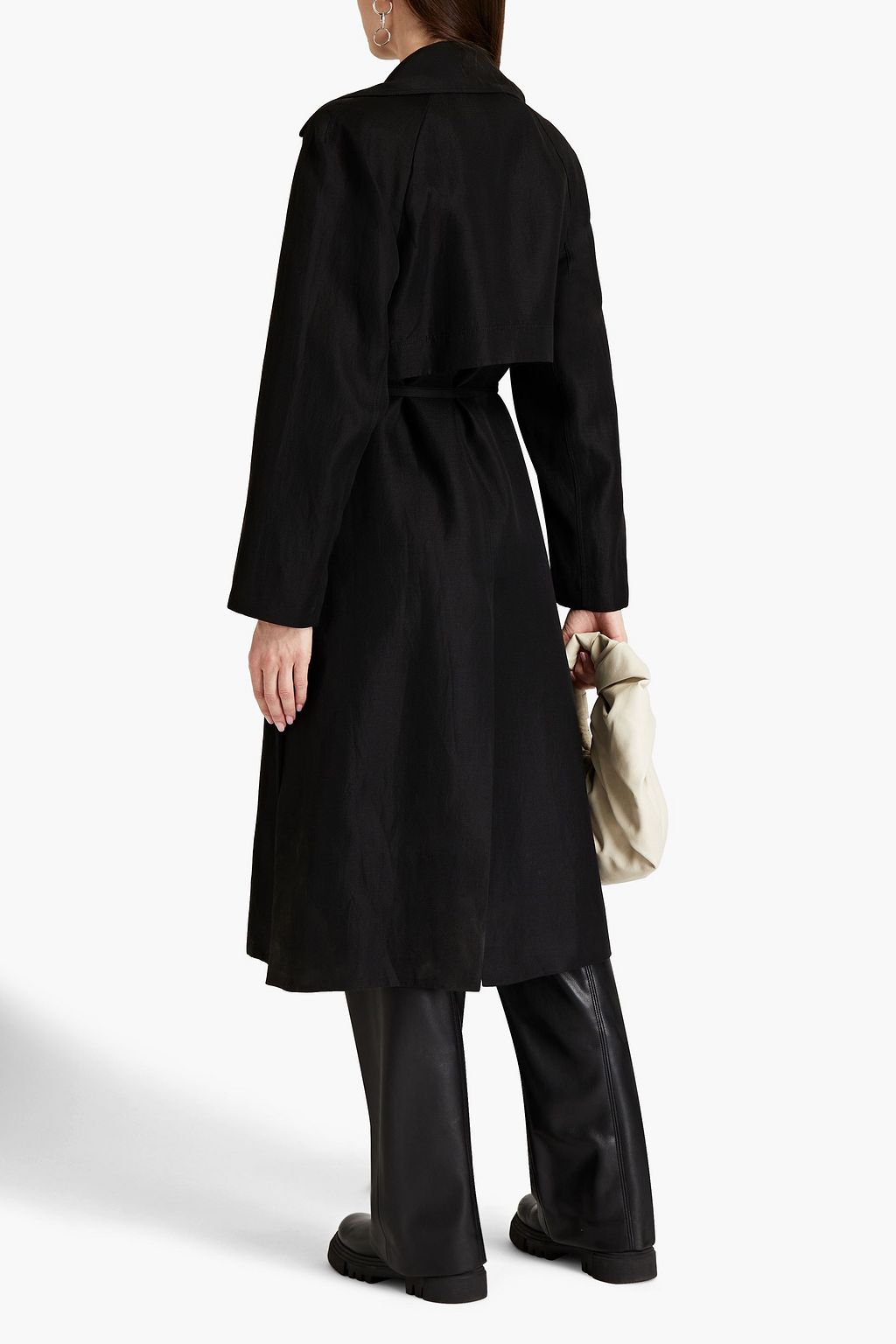 GIA STUDIOS Twill trench coat