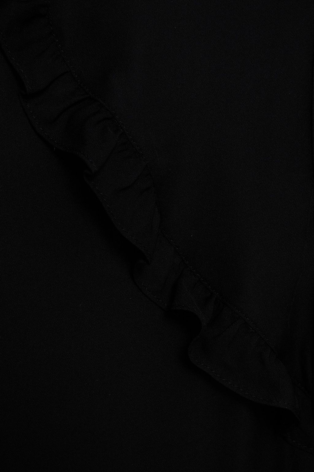 NILI LOTAN Marcela ruffled silk-georgette shirt