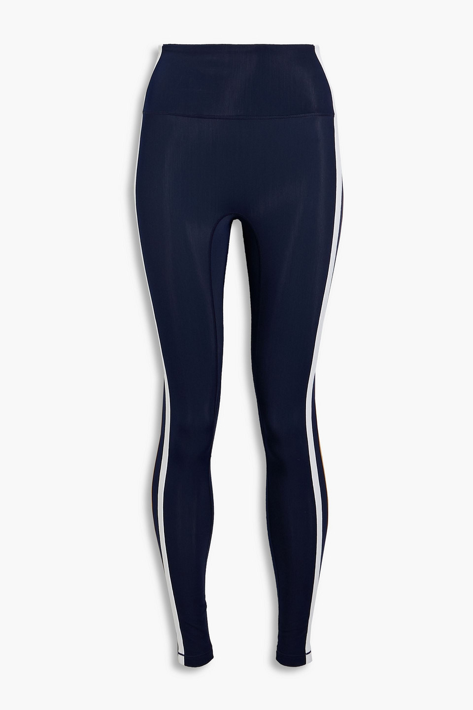all access - striped stretch leggings - blue - xs