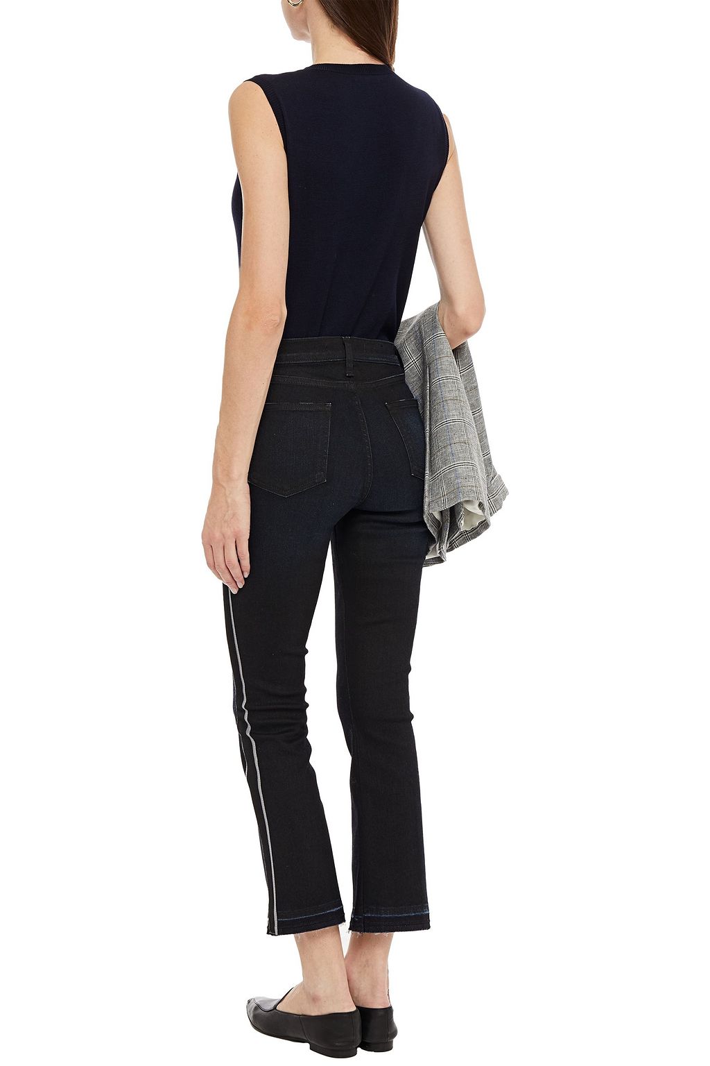 VERONICA BEARD High-rise kick-flare jeans