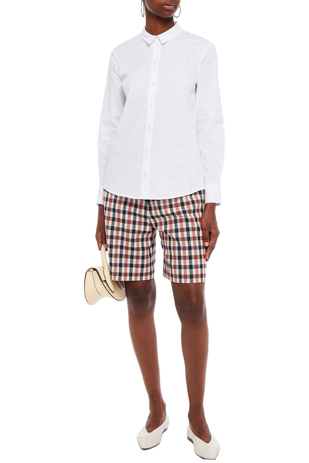 BAUM UND PFERDGARTEN Stretch-cotton poplin shirt