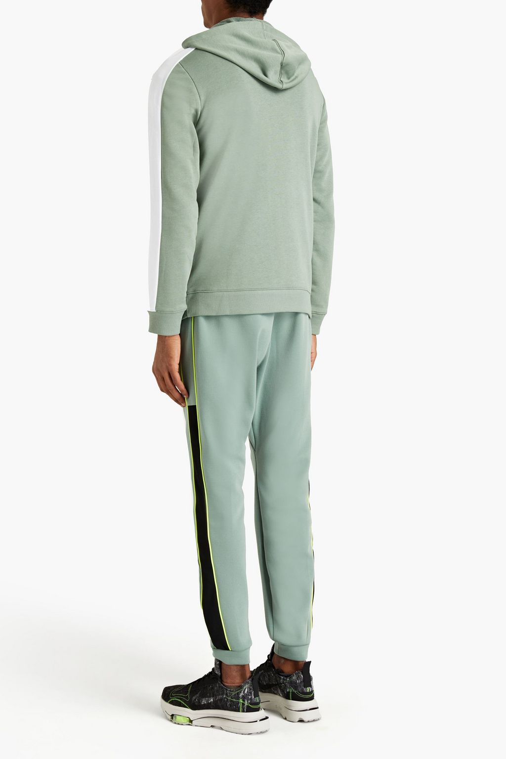 REEBOK Printed jersey sweatpants