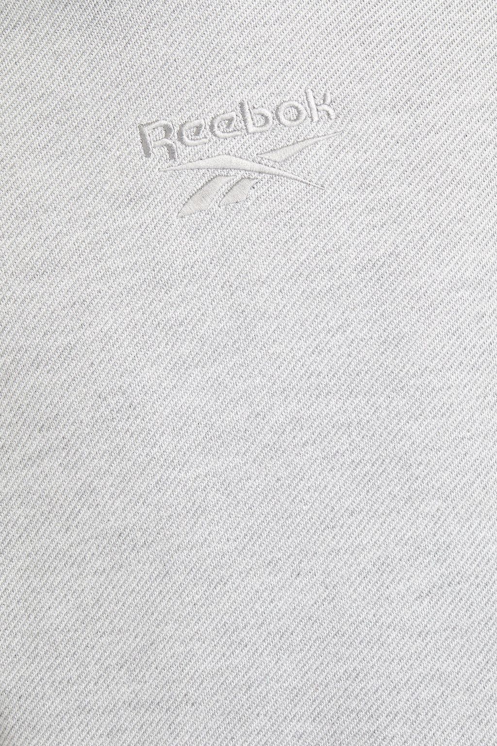 REEBOK Logo-print French terry hoodie