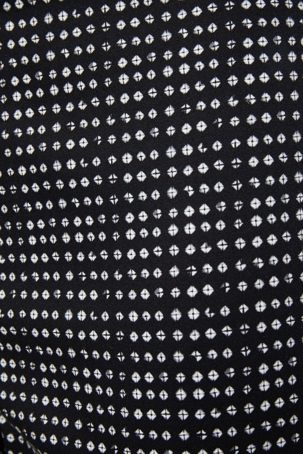 PIAZZA SEMPIONE Printed cotton-blend straight-leg pants