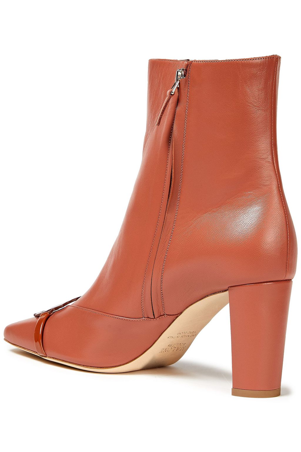 MALONE SOULIERS Leda 70 embellished leather ankle boots
