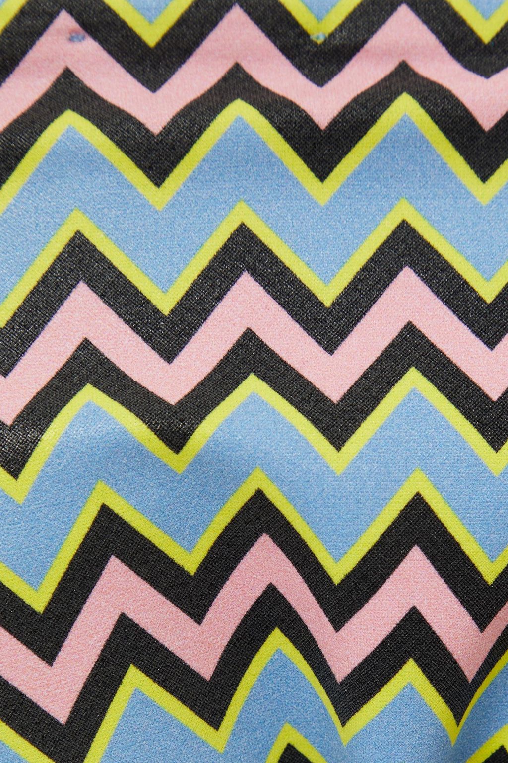 M MISSONI Embellished printed triangle bikini