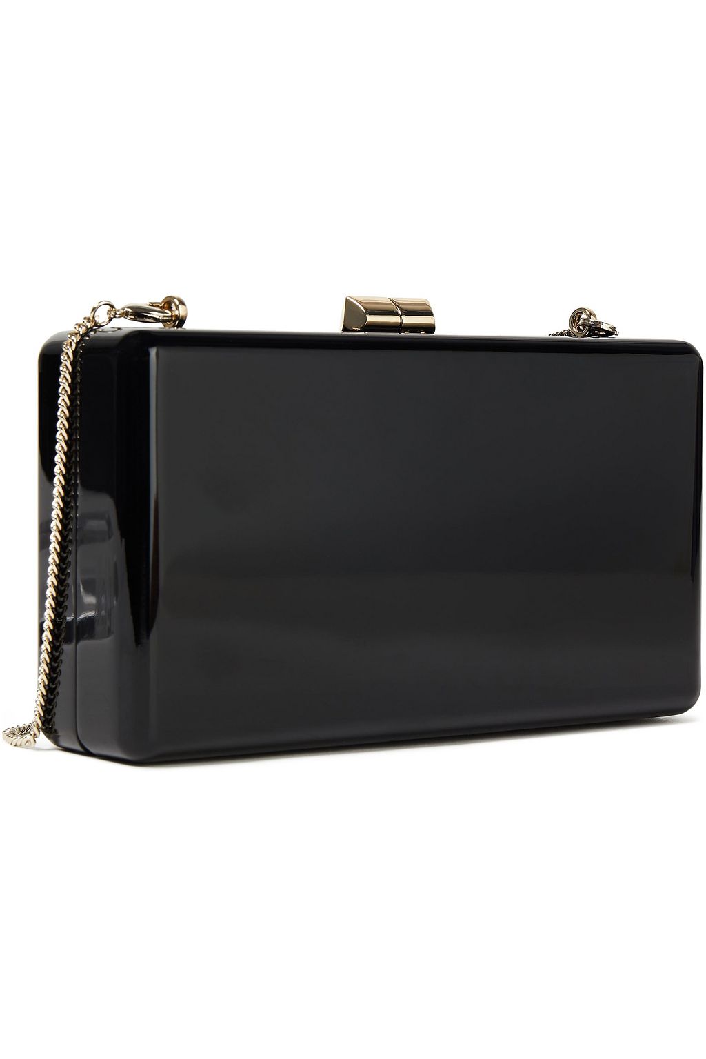 KATE SPADE NEW YORK Roll Domino crystal-embellished resin box clutch