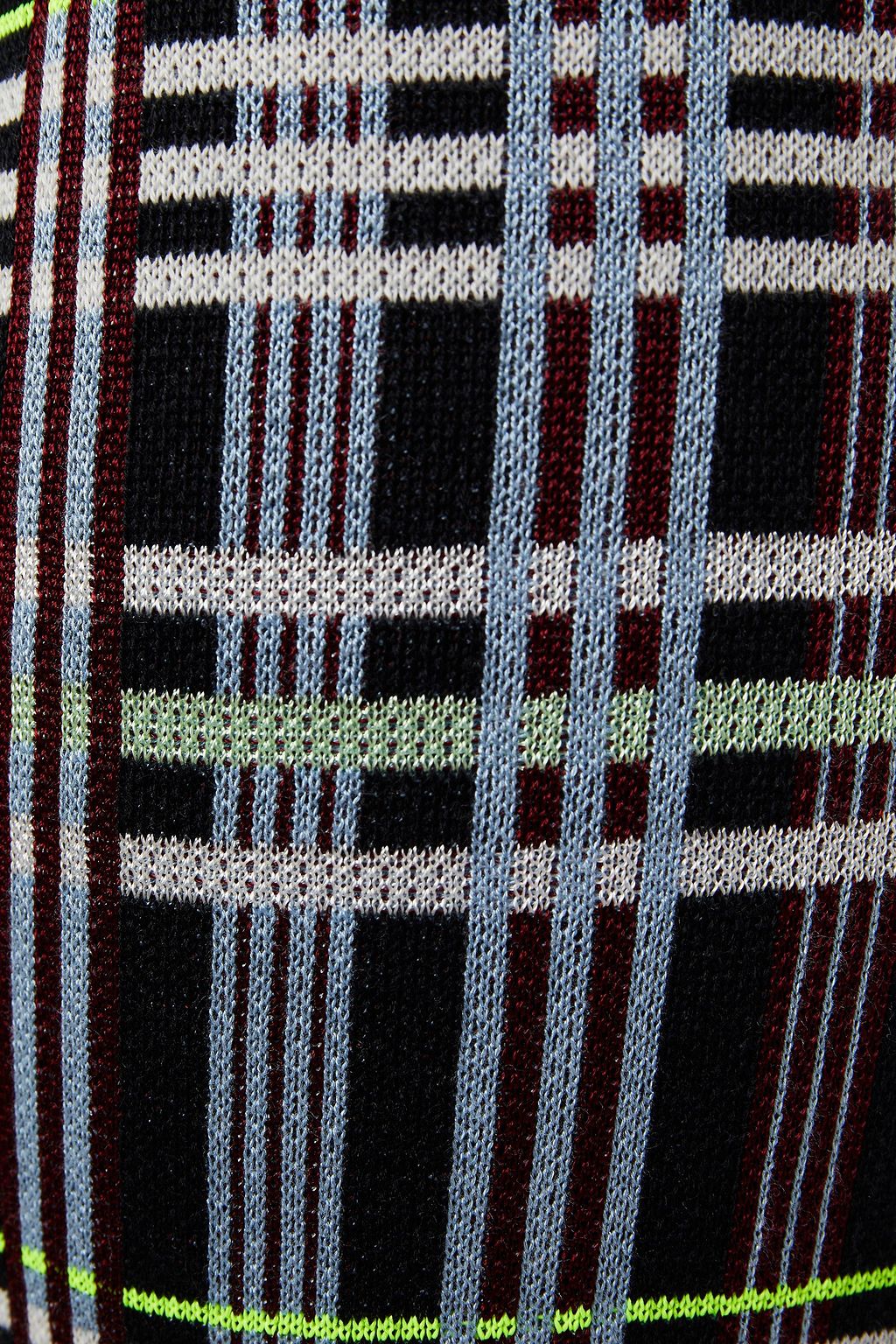 M MISSONI Cropped knitted straight-leg pants