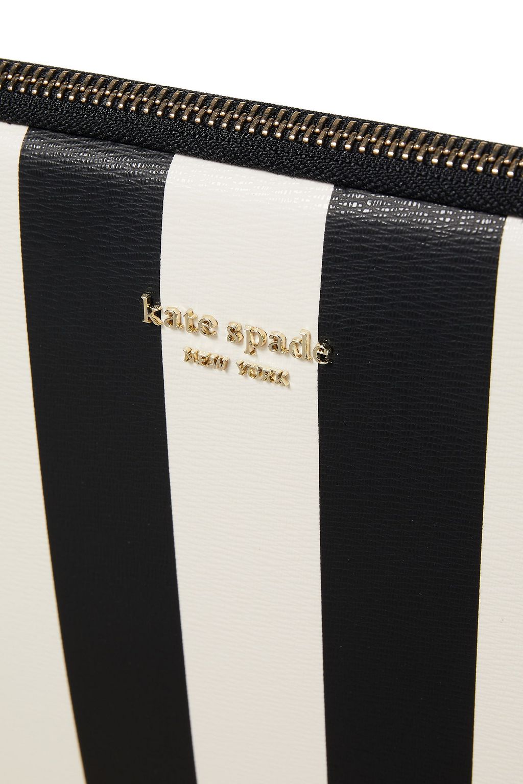 KATE SPADE NEW YORK Laptoptasche aus Kunstleder mit Streifen