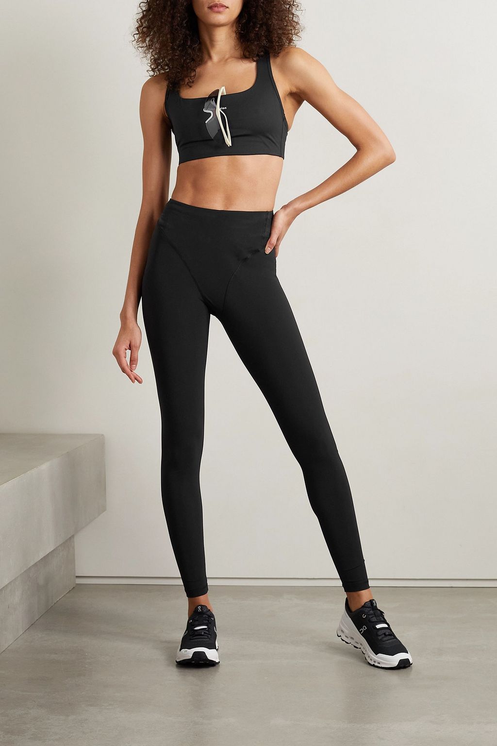 DISTRICT VISION Tara printed stretch leggings