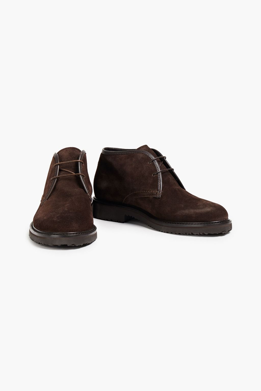 ZEGNA Suede desert boots