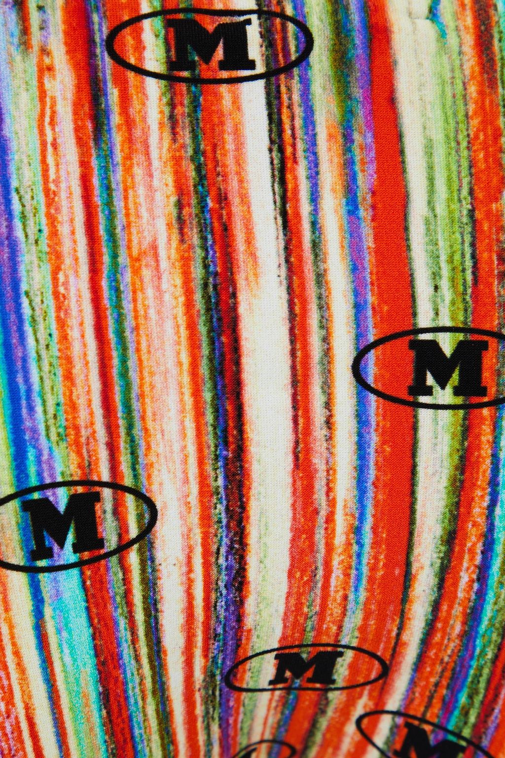 M MISSONI 링 장식 프린트 방도 비키니