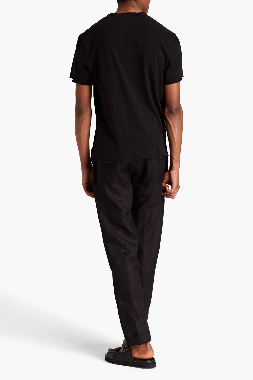 JAMES PERSE Cotton-blend jersey T-shirt