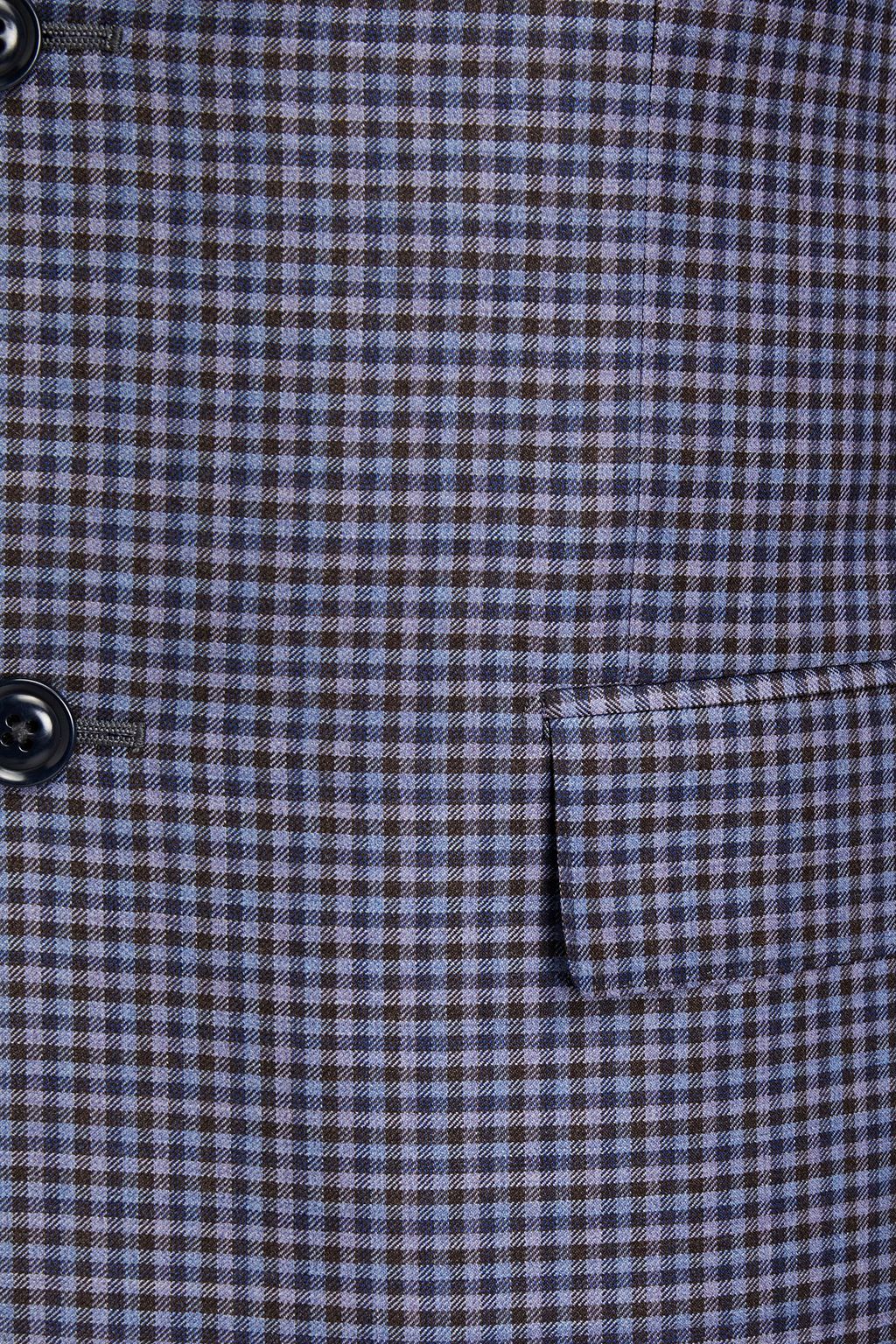 ZEGNA Checked wool-jacquard blazer