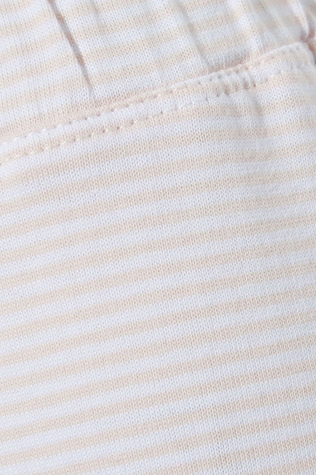 SLEEPY JONES Brigitte striped cotton-jersey pajama pants