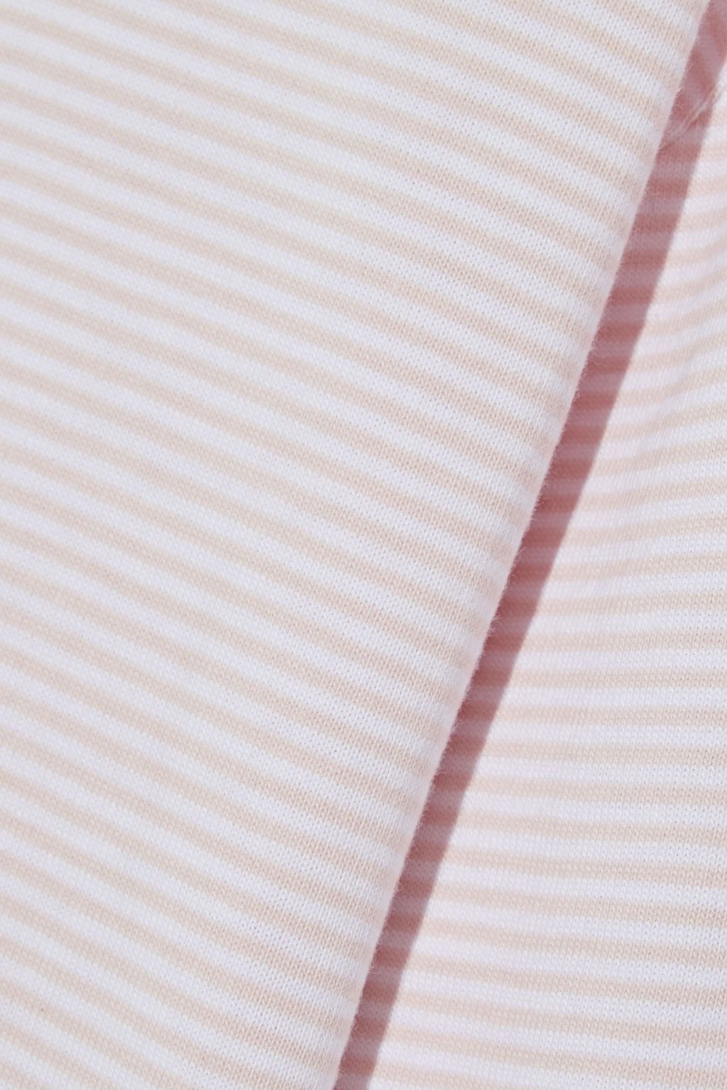 SLEEPY JONES Brigitte striped cotton-jersey pajama top
