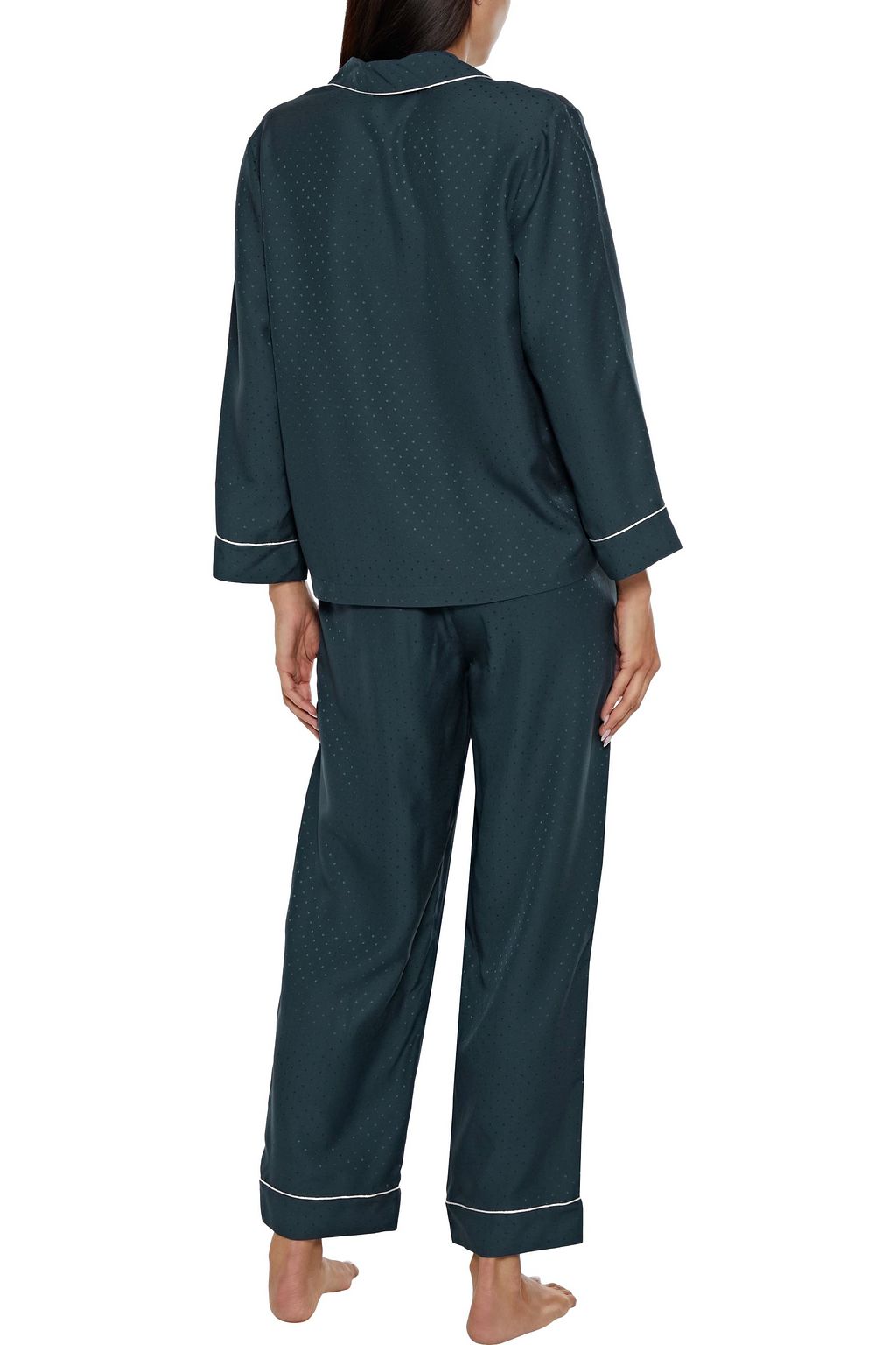 ERES Silk-satin crepe pajama top