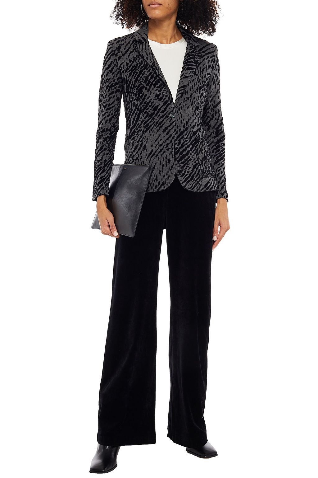 fleece blazer womens