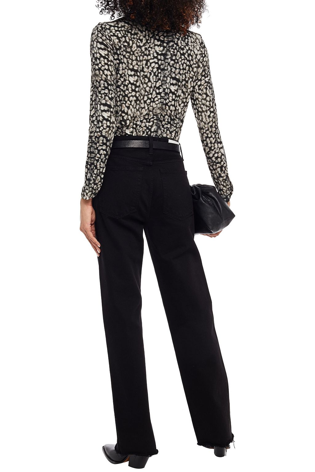 MAJESTIC FILATURES Printed jersey shirt
