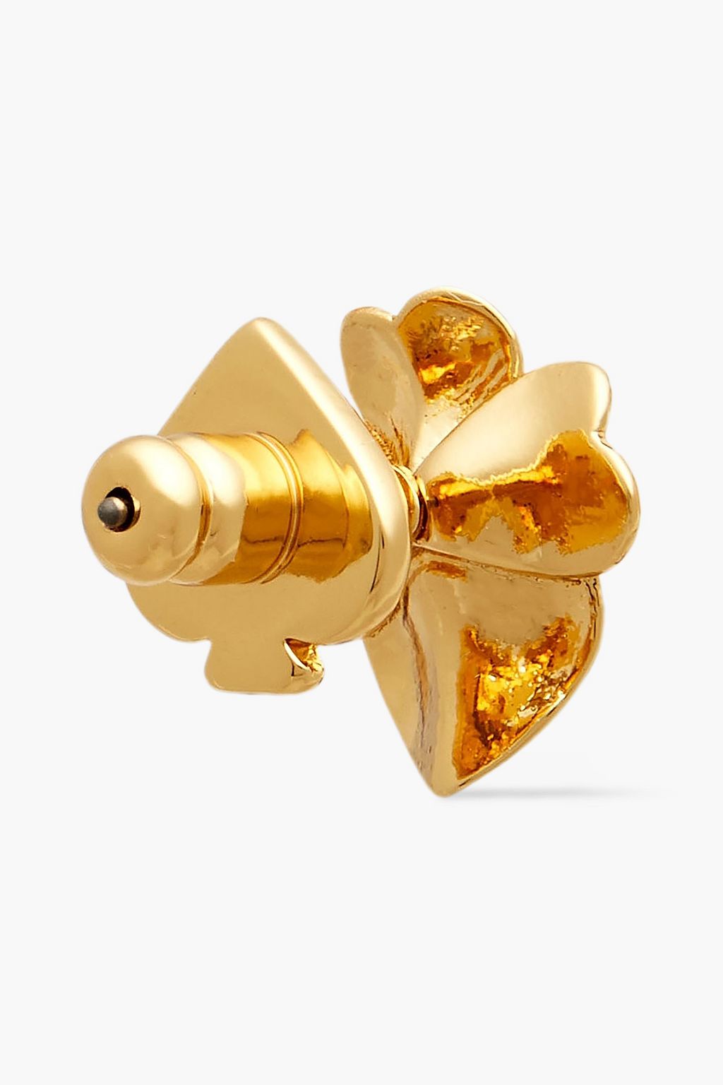 KATE SPADE NEW YORK Goldfarbene Ohrringe mit Kristallen