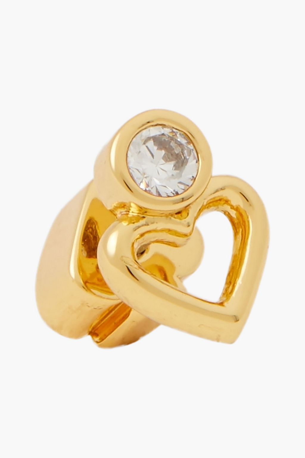 KATE SPADE NEW YORK Gold-tone crystal earrings