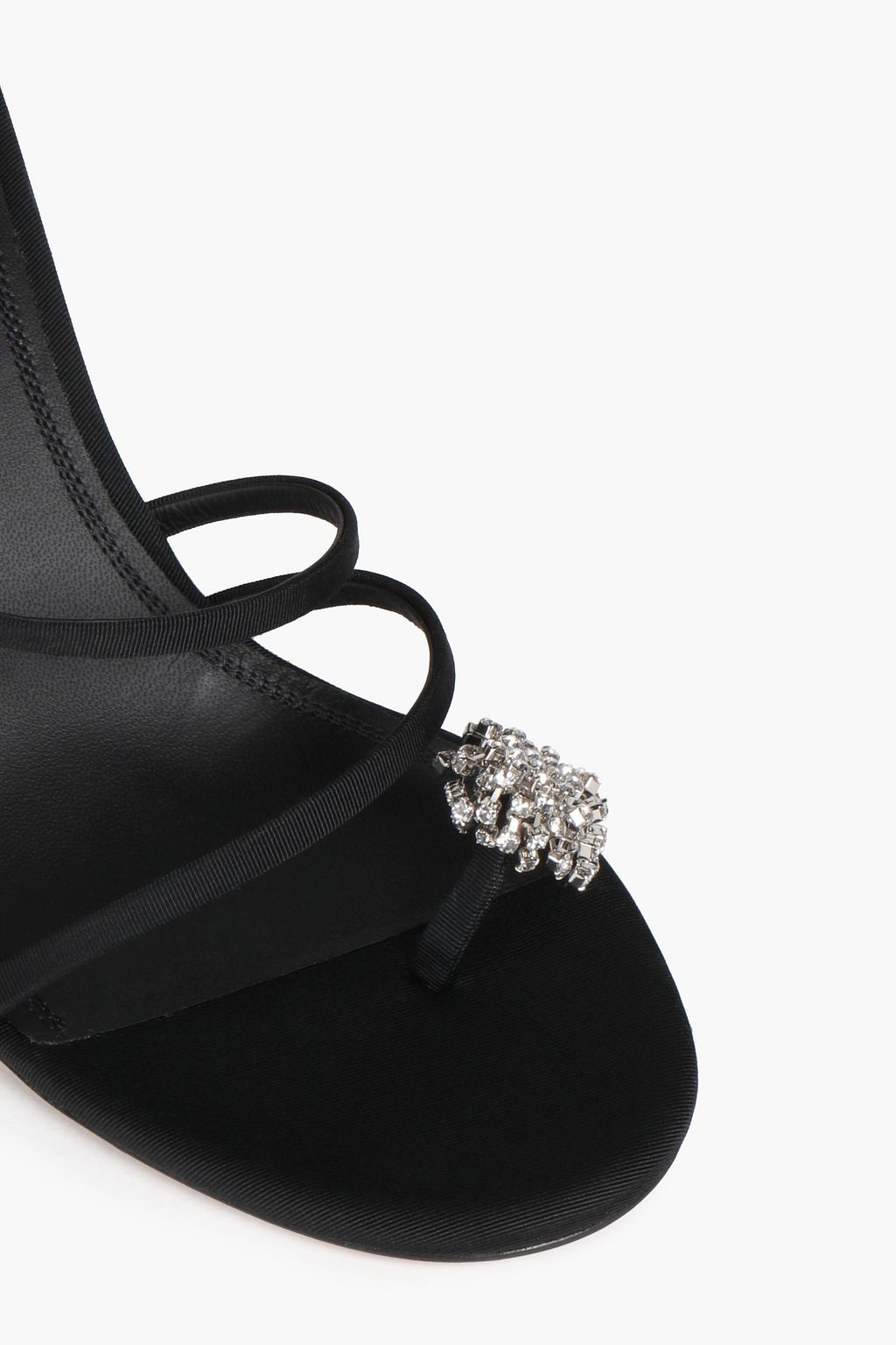 NEOUS Venus crystal-embellished leather mules