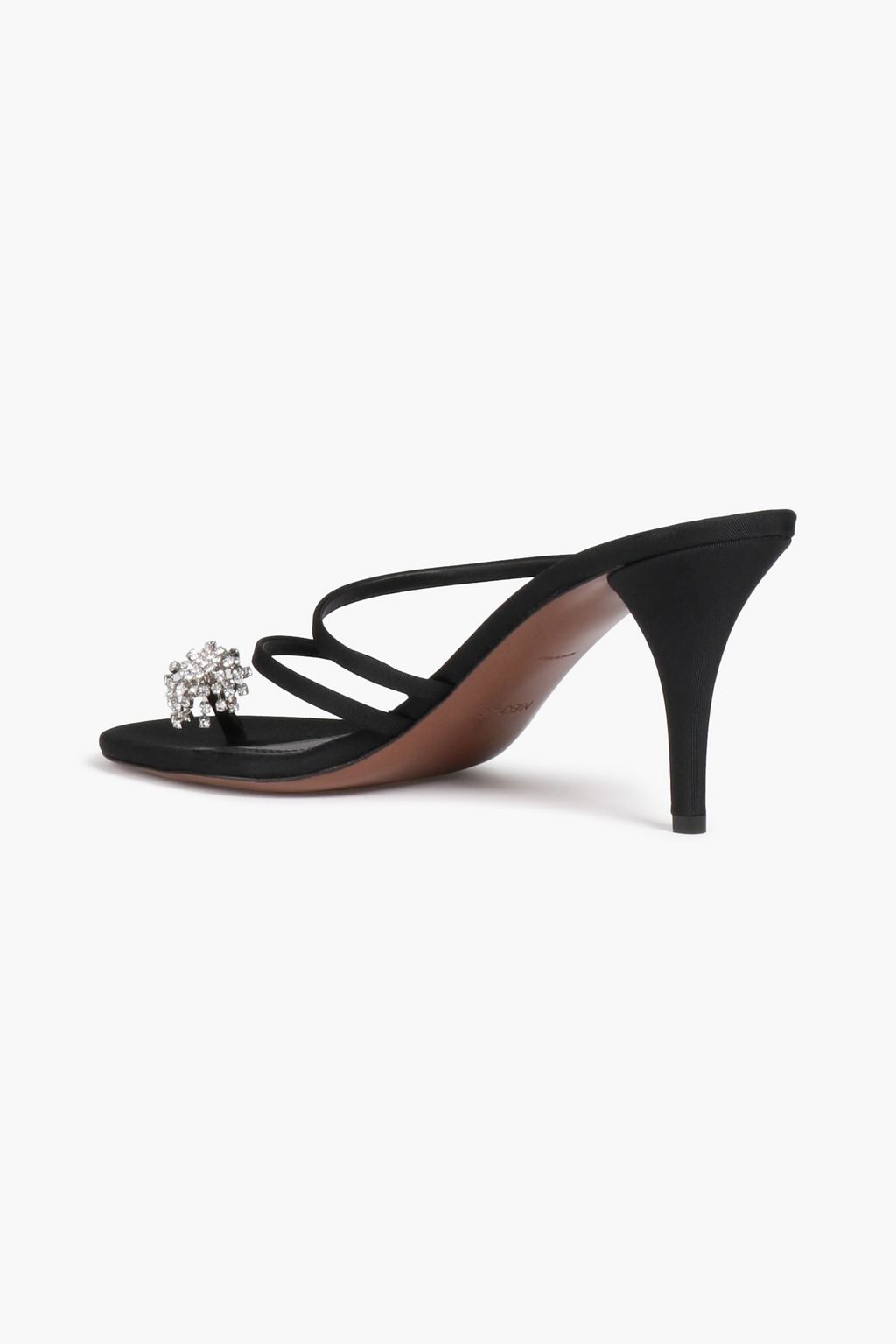 NEOUS Venus crystal-embellished leather mules