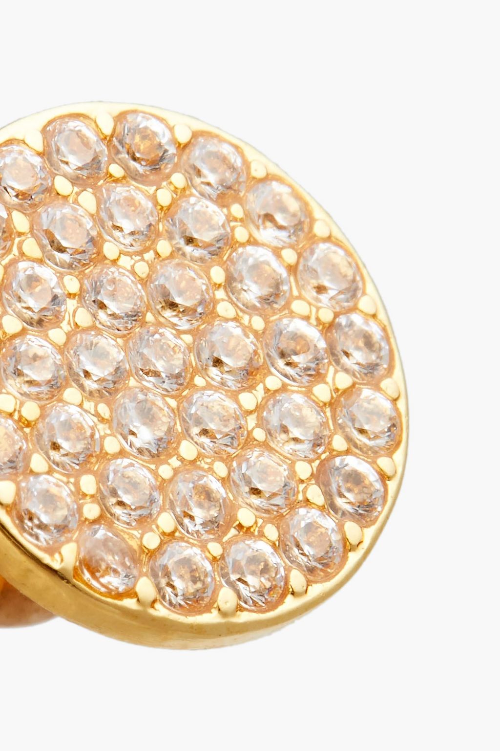 KATE SPADE NEW YORK Gold-tone crystal earrings
