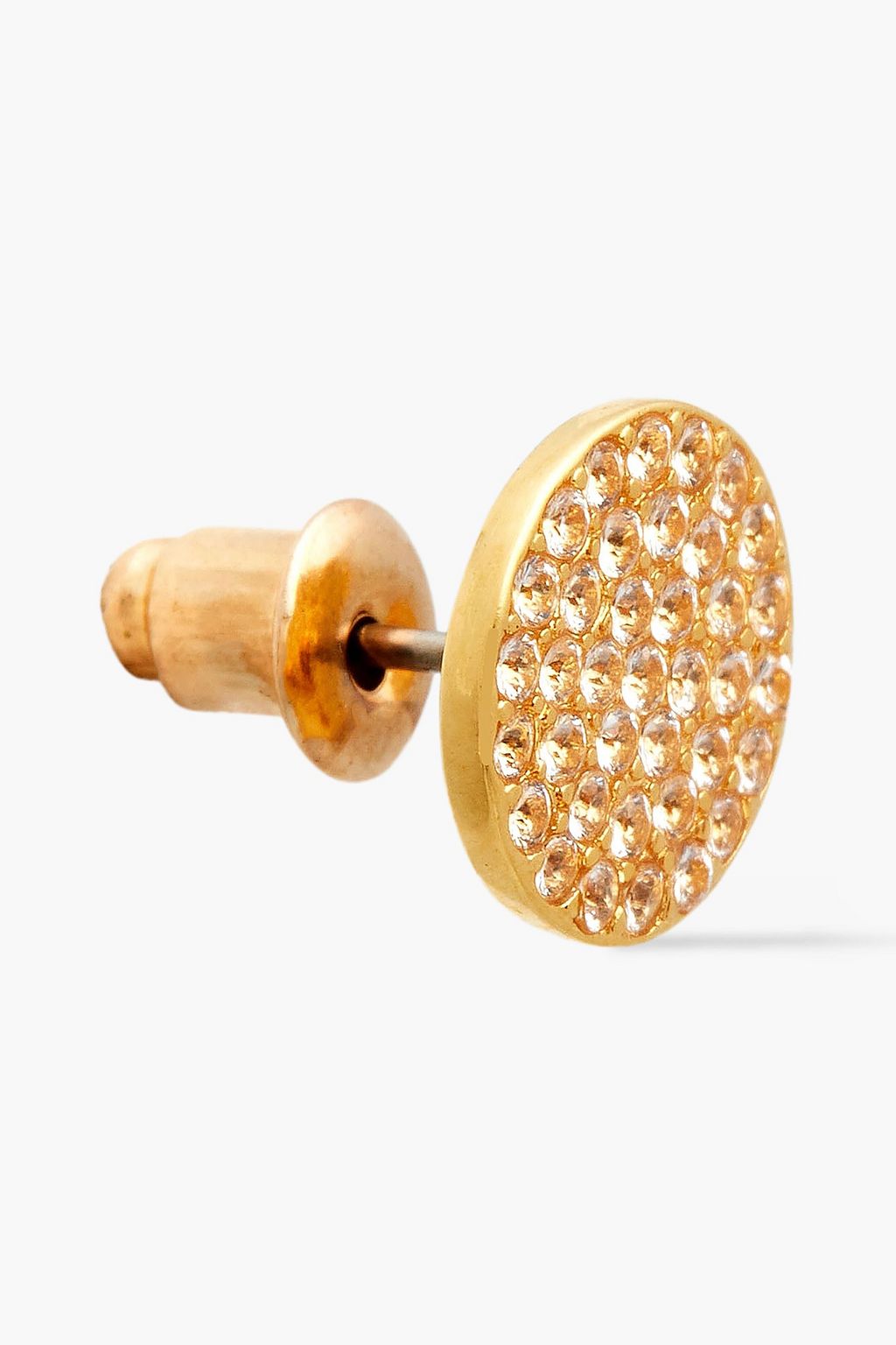 KATE SPADE NEW YORK Gold-tone crystal earrings
