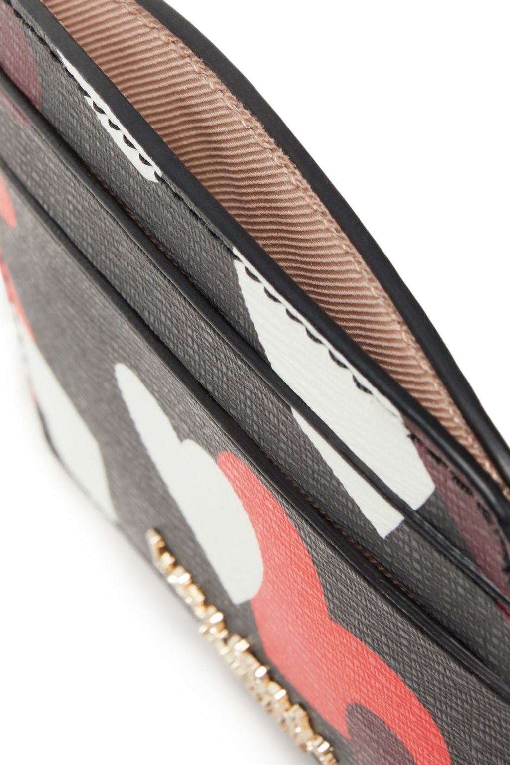 KATE SPADE NEW YORK Kartenetui aus strukturiertem Kunstleder mit Print