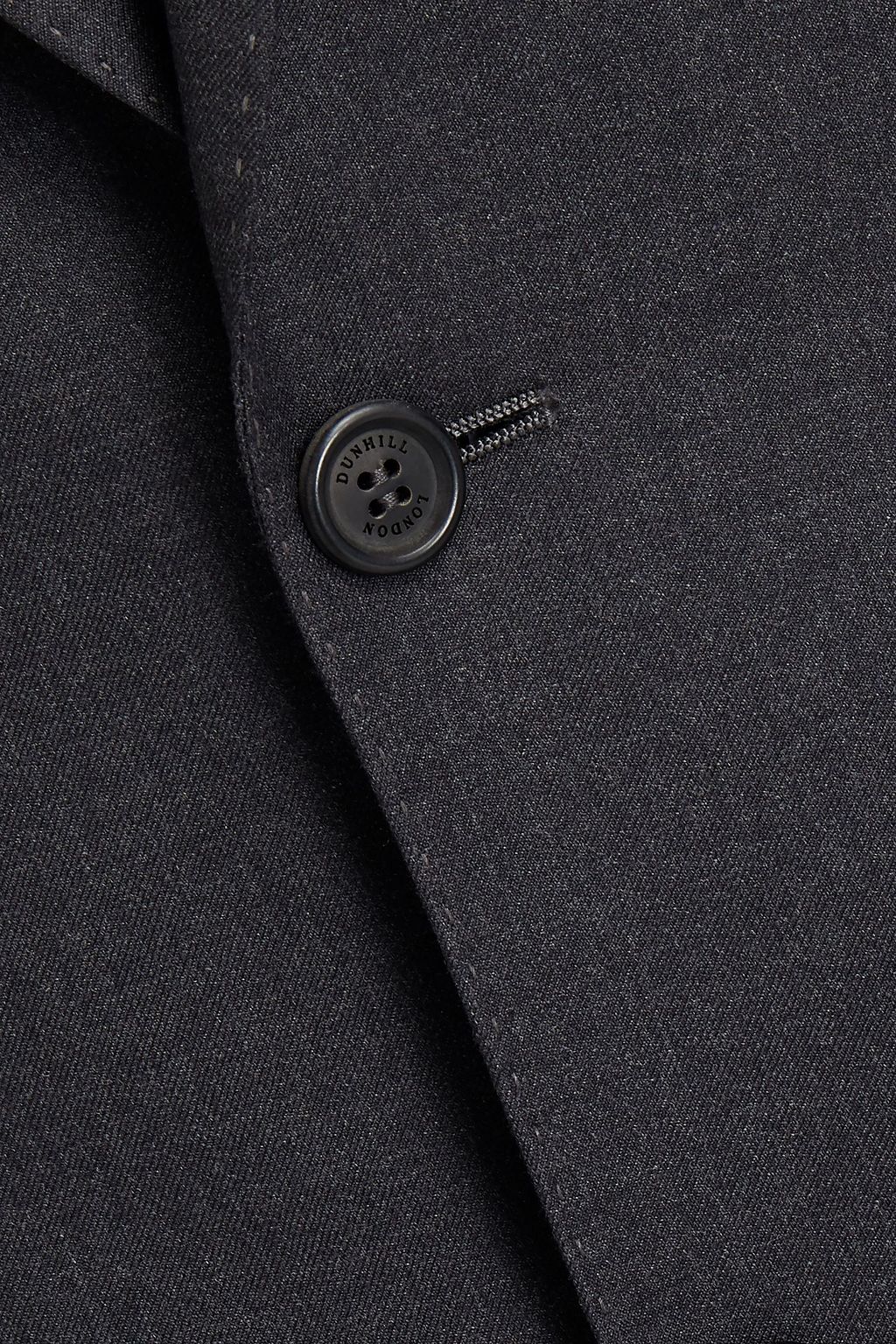 DUNHILL Slim-fit mélange wool blazer