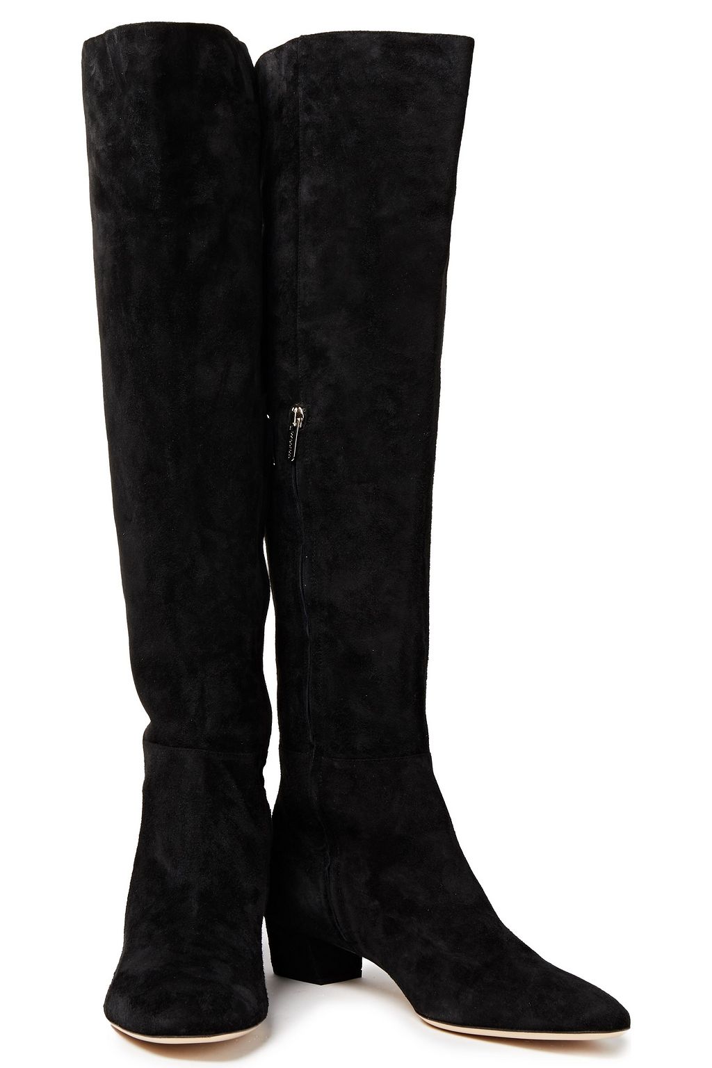 SERGIO ROSSI Suede over-the-knee boots