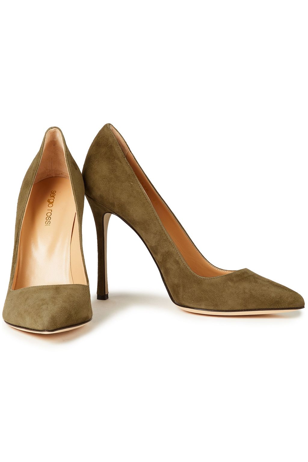 SERGIO ROSSI Suede pumps