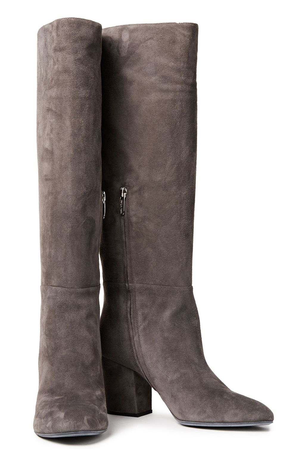 SERGIO ROSSI Suede knee boots