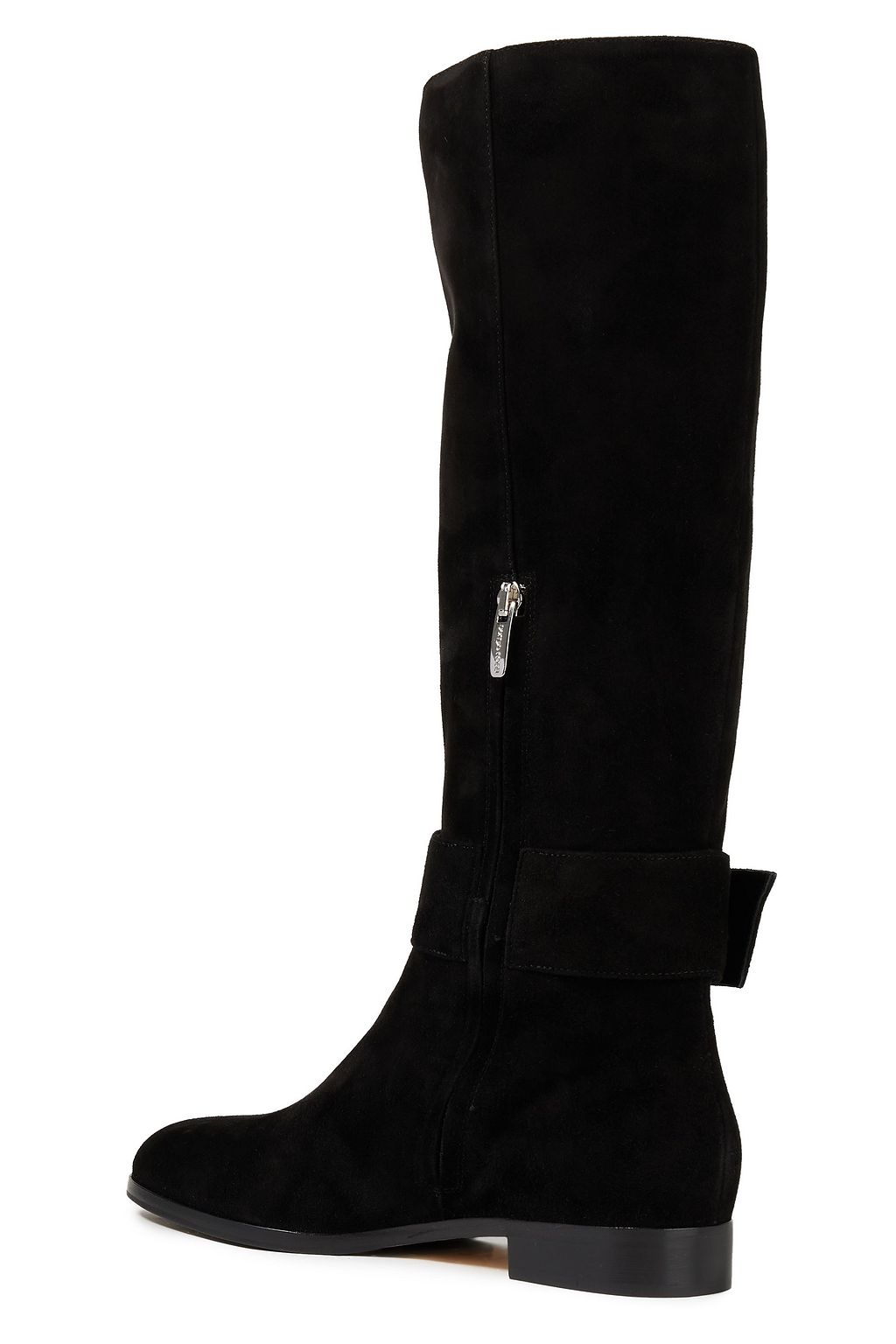 SERGIO ROSSI Suede knee boots