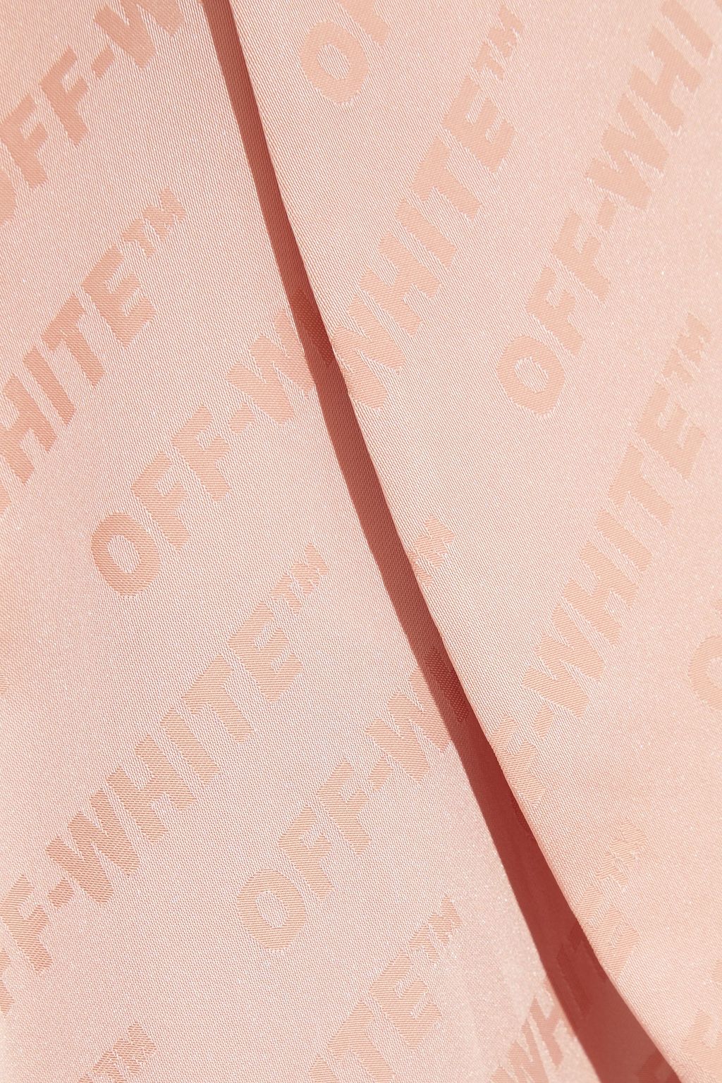 OFF-WHITE™ Satin-jacquard jumpsuit