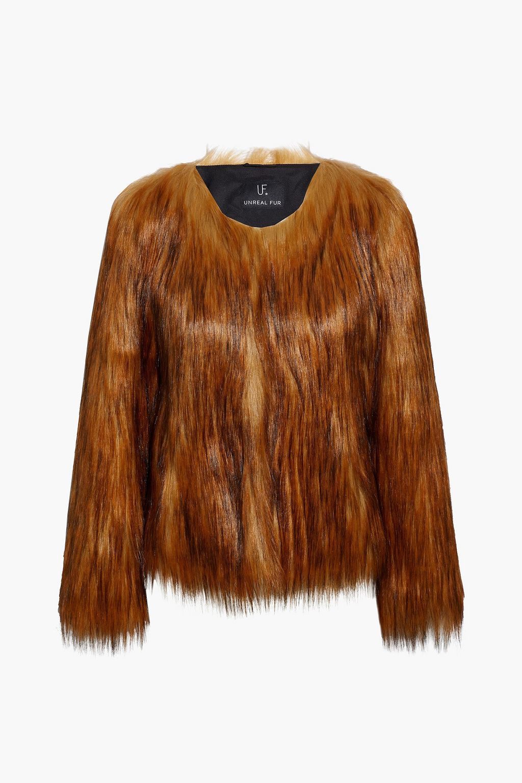 smart faux fur jacket