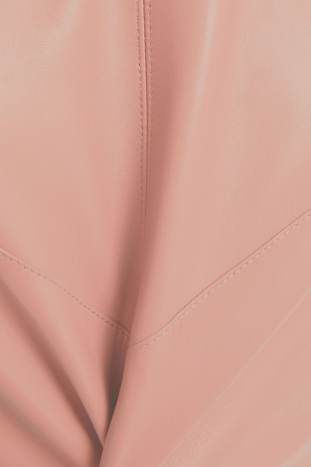 VALENTINO GARAVANI Cropped leather top