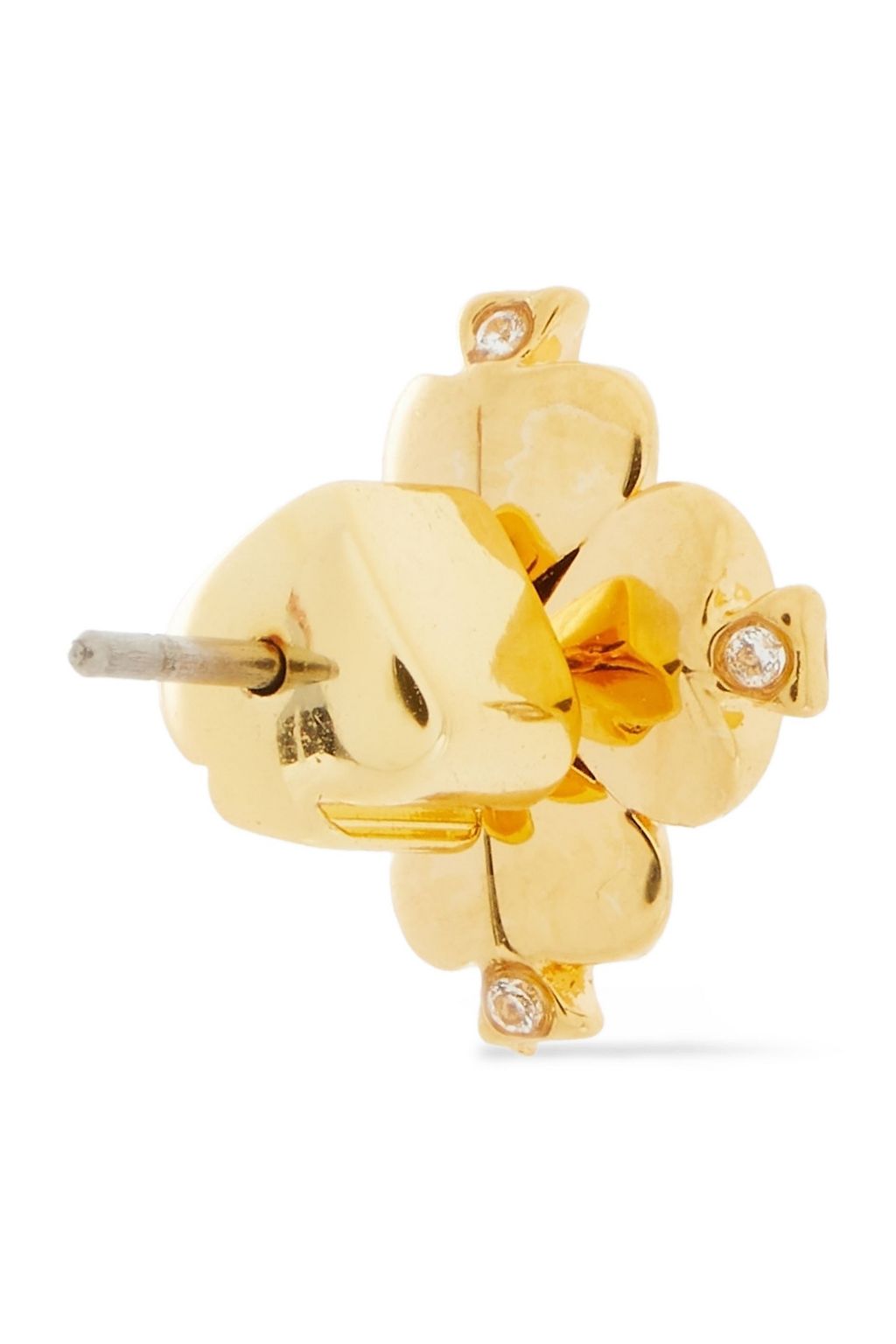 KATE SPADE NEW YORK Gold-tone crystal earrings