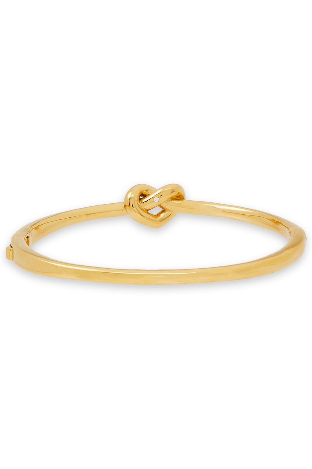 KATE SPADE NEW YORK Loves Me Knot silberfarbener Armreif