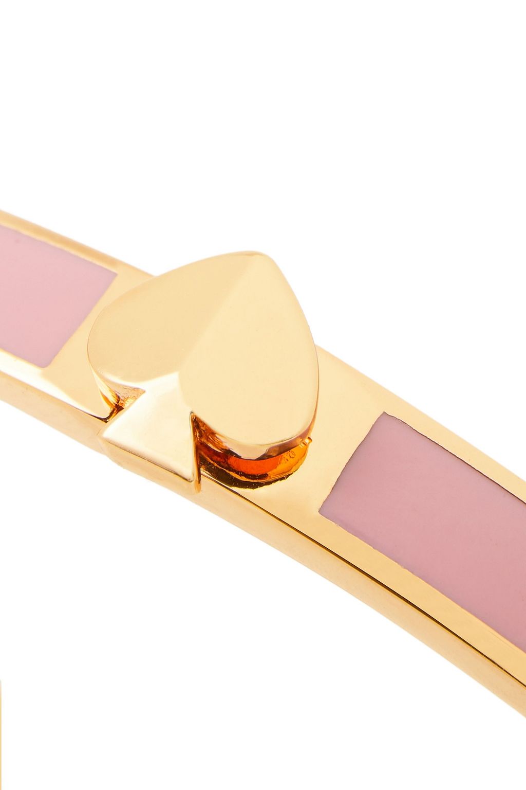 KATE SPADE NEW YORK Gold-tone enamel bangle