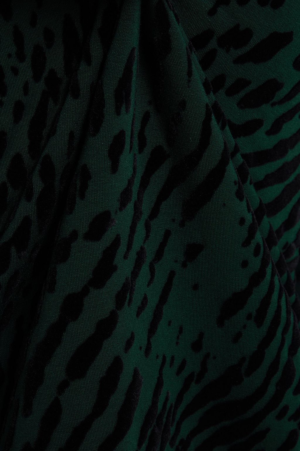 MAJESTIC FILATURES Flocked fleece sweatshirt